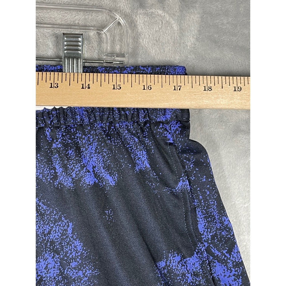 Jordan Breakfast Club Mens XXL Basketball Shorts Blue Black Wash Jumpman Mesh - Picture 8 of 10